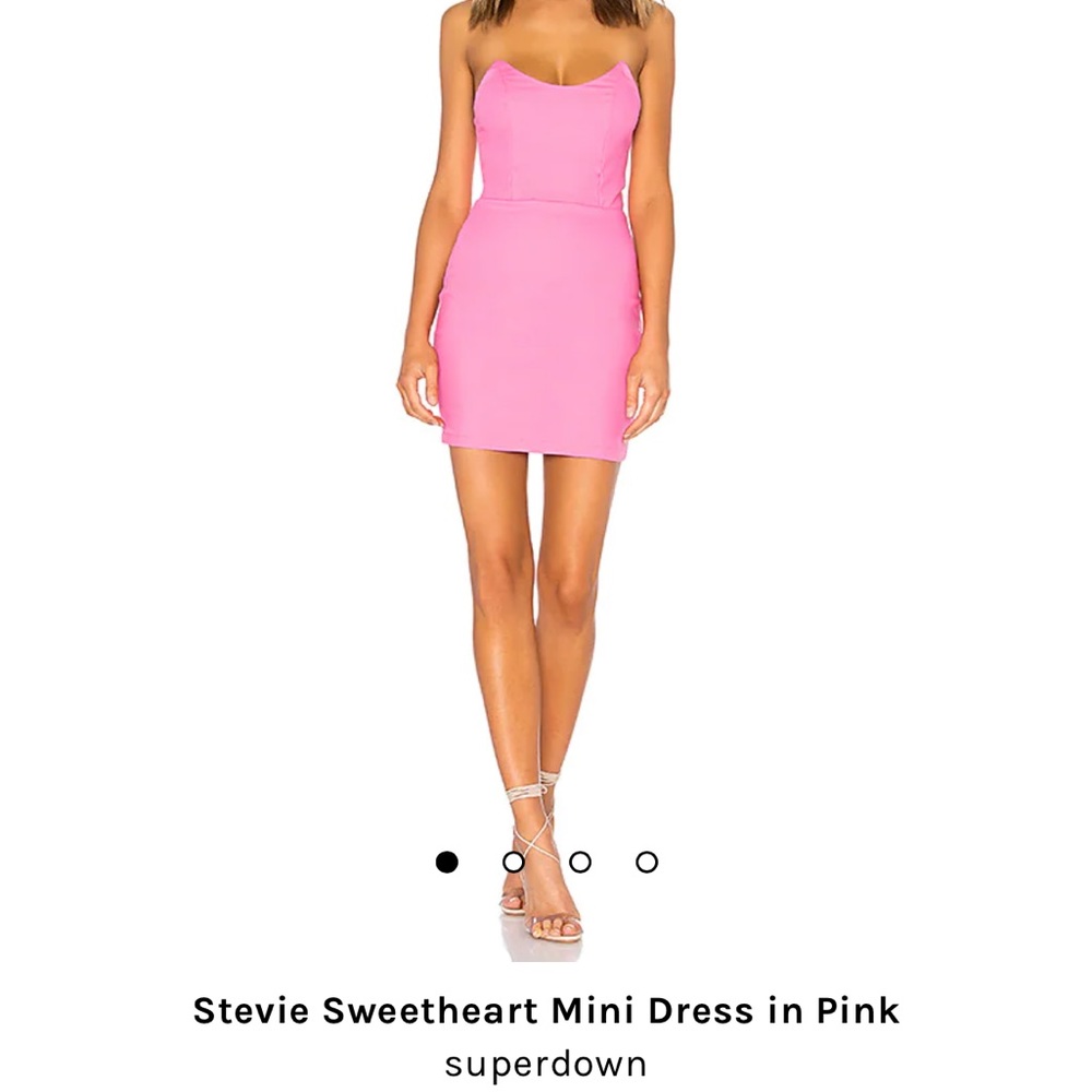 REVOLVE Stevie Sweartheart Mini Dress Pink S